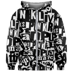 Kids  Zipper Hoodie Without Drawstring 