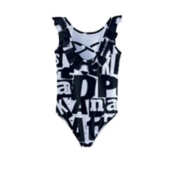 Kids  Frill Swimsuit 