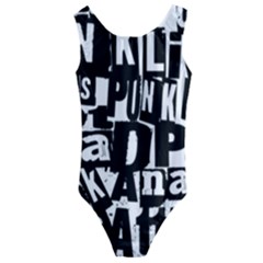 Kids  Cut-Out Back One Piece Swimsuit 