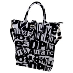 Buckle Top Tote Bag 