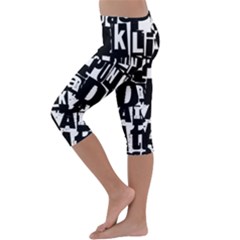 Kids  Lightweight Velour Capri Leggings  