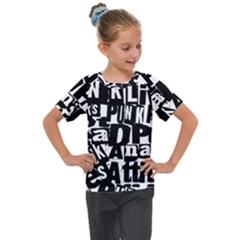 Kids  Mesh Piece T-Shirt 