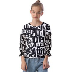 Kids  Cuff Sleeve Top 