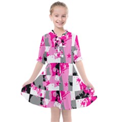 Kids  All Frills Chiffon Dress 