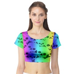 Short Sleeve Crop Top 