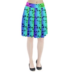 Rainbow Skull Collection Pleated Skirt from ArtsNow.com