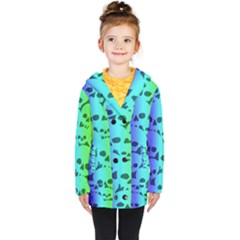 Kids  Double Breasted Button Coat 