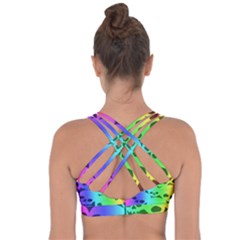 Cross String Back Sports Bra 