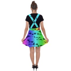 Velvet Suspender Skater Skirt 