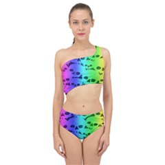 Spliced Up Two Piece Swimsuit 