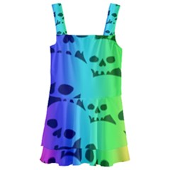 Kids  Layered Skirt Swimsuit 