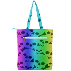 Double Zip Up Tote Bag 