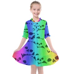 Kids  All Frills Chiffon Dress 