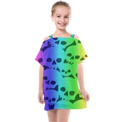 Kids  One Piece Chiffon Dress 