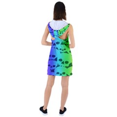 Racer Back Hoodie Dress 