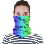 Rainbow Skull Collection Face Seamless Bandana (Adult)