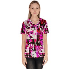 Women s V-Neck Scrub Top 