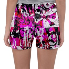 Women s Satin Sleepwear Shorts 