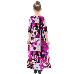 Kids  Quarter Sleeve Maxi Dress 