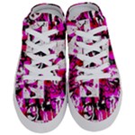 Pink Checker Graffiti  Half Slippers