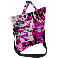 Fold Over Handle Tote Bag 