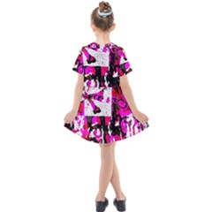 Kids  Short Sleeve Shirt Dress 