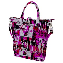 Buckle Top Tote Bag 