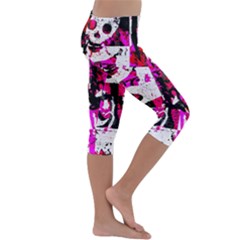 Kids  Lightweight Velour Capri Leggings  