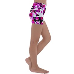 Kids  Lightweight Velour Yoga Shorts 