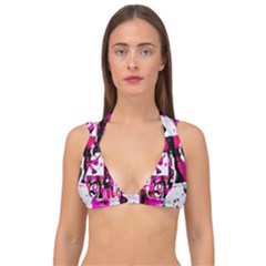 Double Strap Halter Bikini Top 