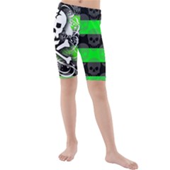 Kids  Mid Length Swim Shorts 