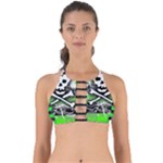 Deathrock Skull Perfectly Cut Out Bikini Top