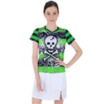 Deathrock Skull Women s Sports Top