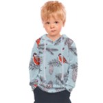 Christmas birds Kids  Overhead Hoodie