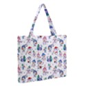 Zipper Medium Tote Bag Front