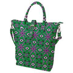 Buckle Top Tote Bag 