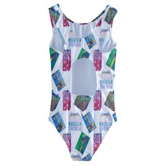 Kids  Cut-Out Back One Piece Swimsuit 