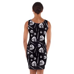 Wrap Front Bodycon Dress 