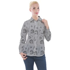 Women s Long Sleeve Pocket Shirt 