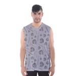 Heavy Metal Punk Guitar Music Gray Grey Men s Basketball Tank Top