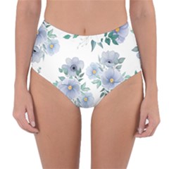 Reversible High-Waist Bikini Bottoms 