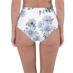 Reversible High-Waist Bikini Bottoms 