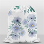 Floral pattern Drawstring Bag (Small)