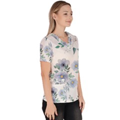 Women s V-Neck Scrub Top 