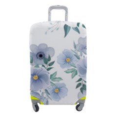 Floral pattern Luggage Cover (Small) from ArtsNow.com