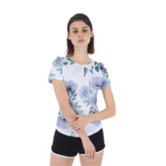 Back Cut Out Sport T-Shirt 