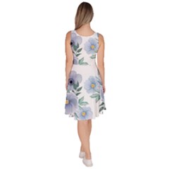 Knee Length Skater Dress With Pockets 