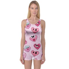 One Piece Boyleg Swimsuit 