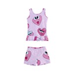 Emoji Heart Kids  Boyleg Swimsuit