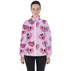 Women s High Neck Windbreaker 